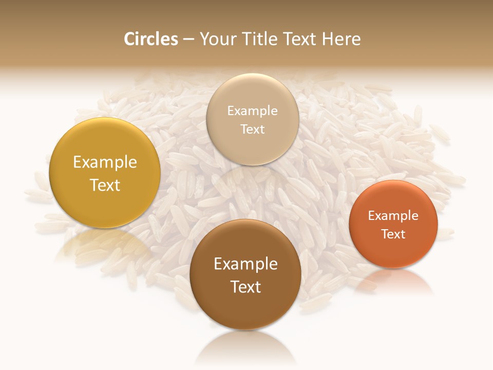 Peaceful Sunset Water PowerPoint Template