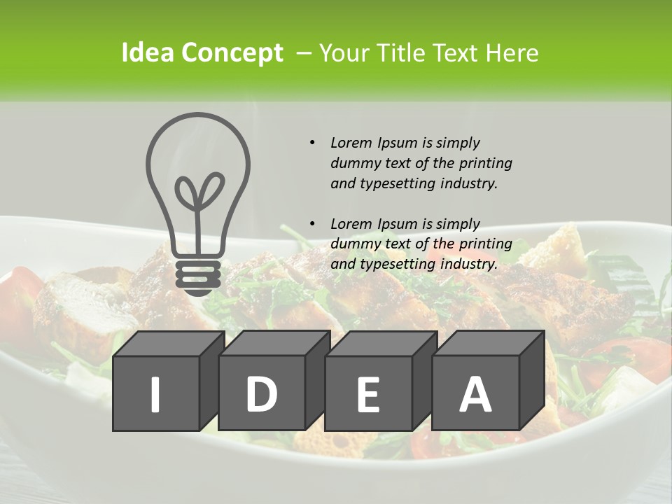 Beach Sea Calm PowerPoint Template