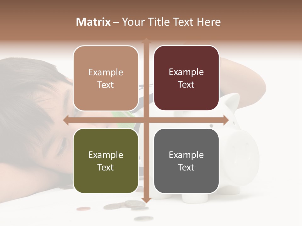 Family Sand Ocean PowerPoint Template