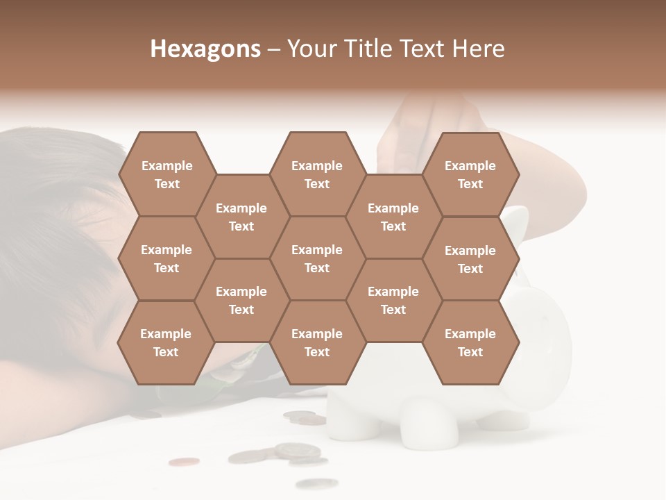 Family Sand Ocean PowerPoint Template