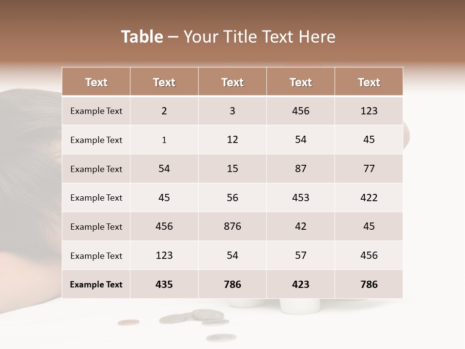 Family Sand Ocean PowerPoint Template