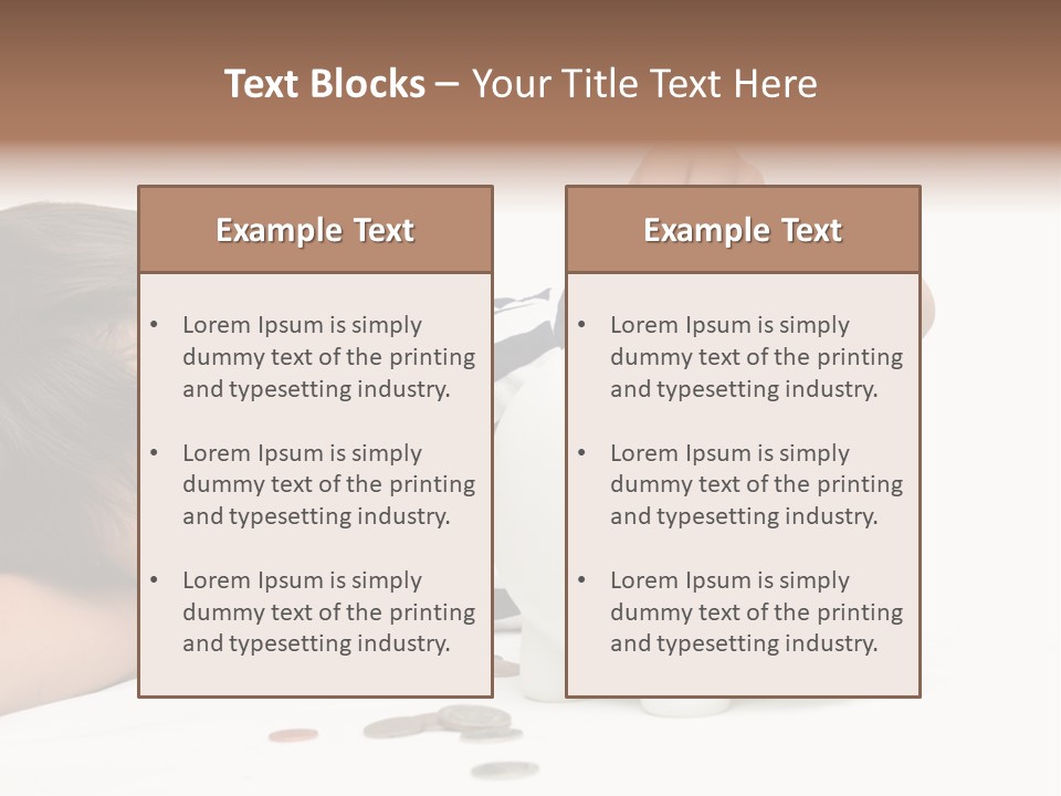 Family Sand Ocean PowerPoint Template