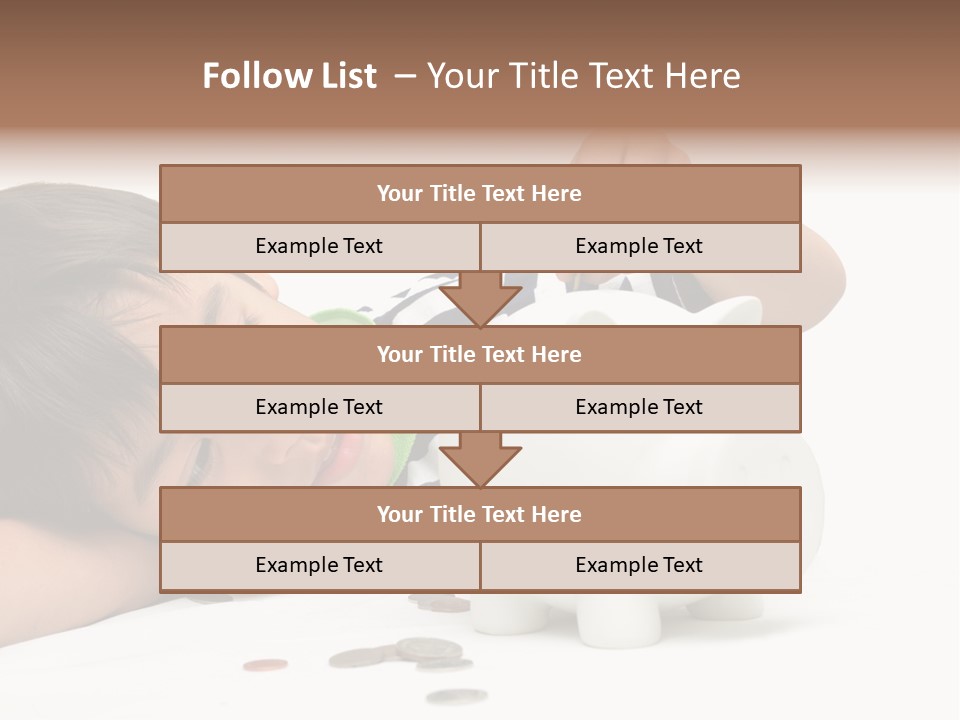 Family Sand Ocean PowerPoint Template