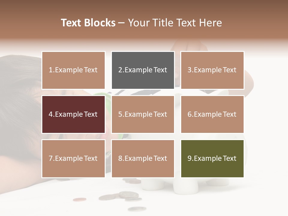 Family Sand Ocean PowerPoint Template