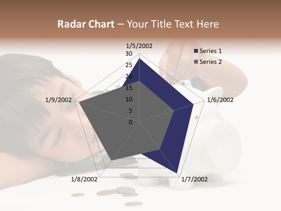 Family Sand Ocean PowerPoint Template