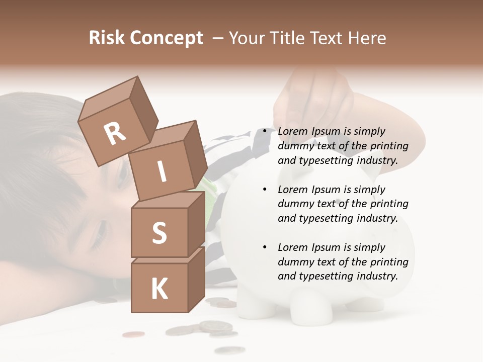 Family Sand Ocean PowerPoint Template