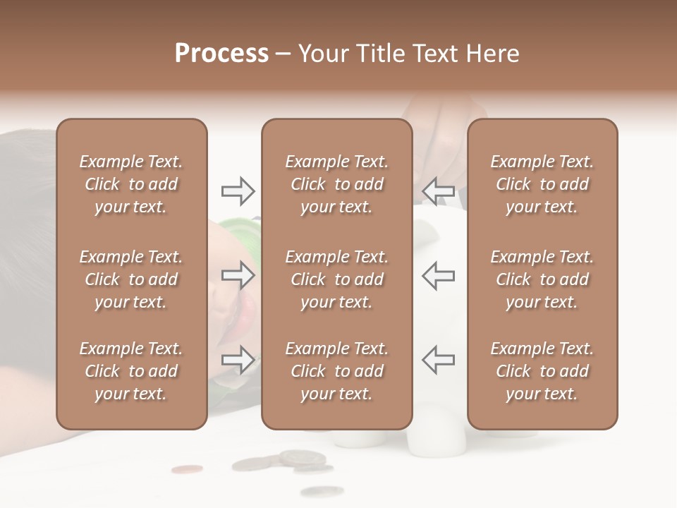 Family Sand Ocean PowerPoint Template