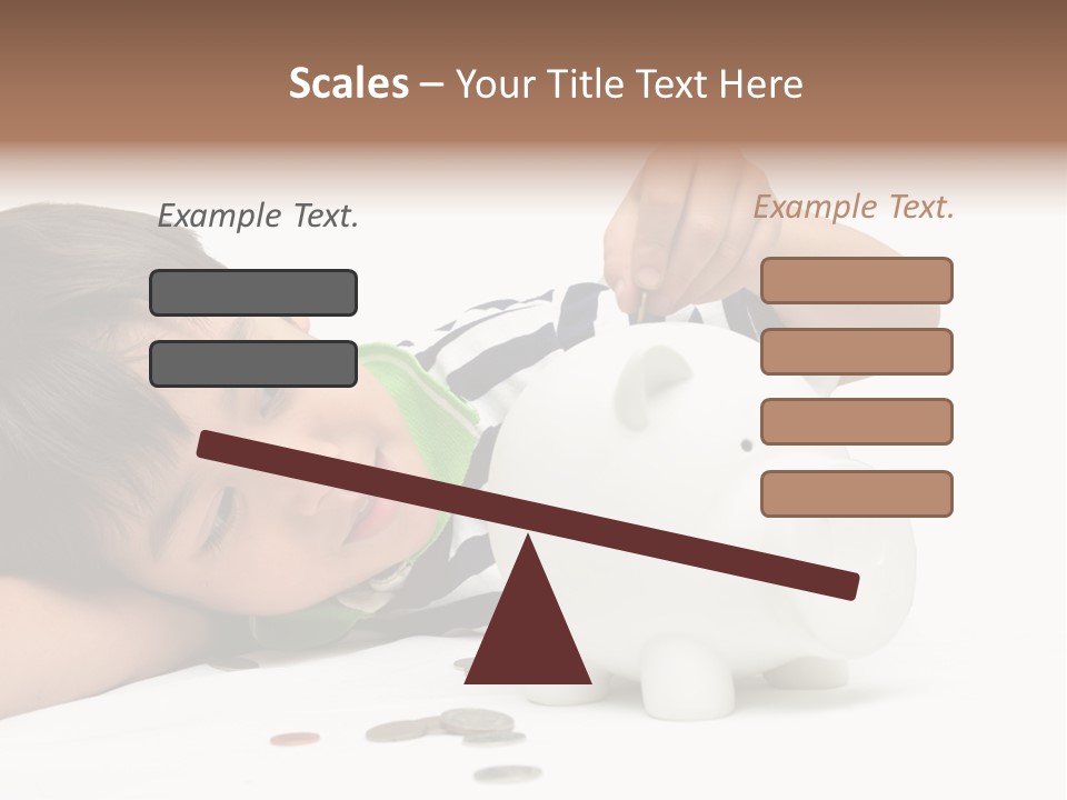 Family Sand Ocean PowerPoint Template