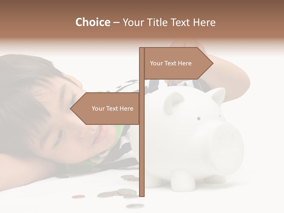 Family Sand Ocean PowerPoint Template