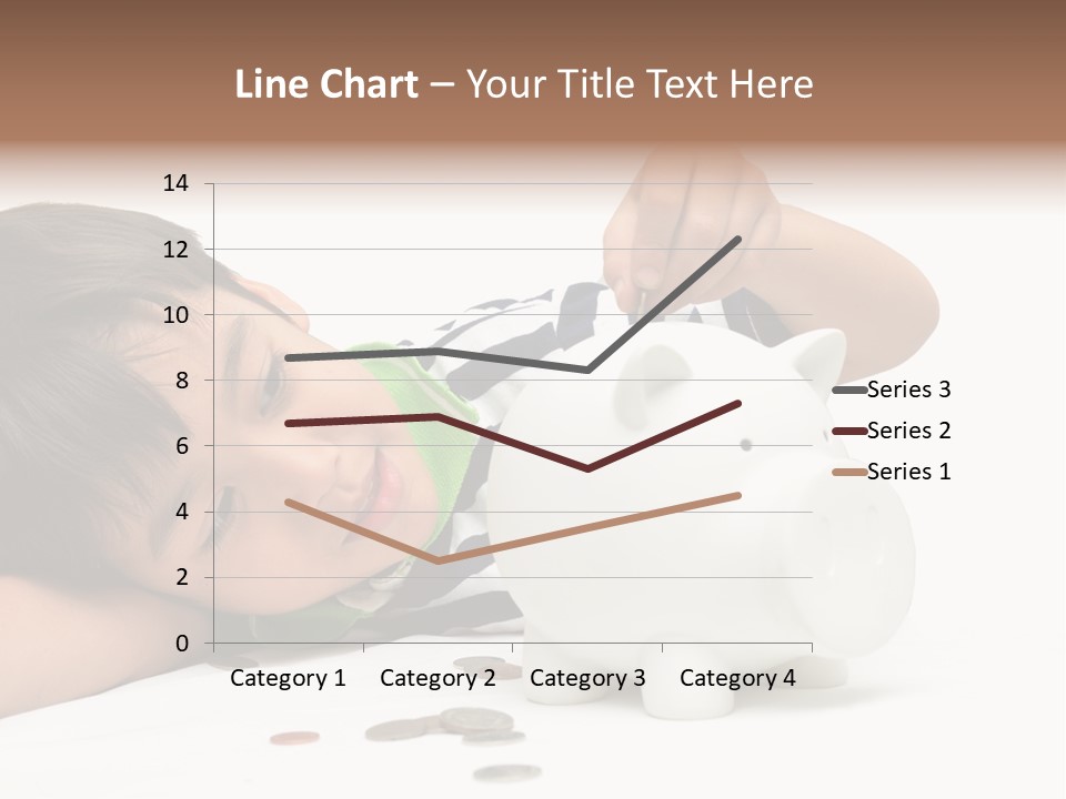Family Sand Ocean PowerPoint Template