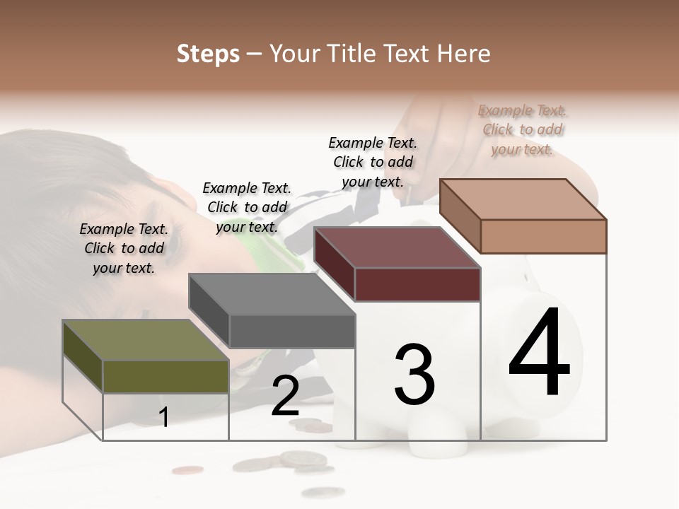 Family Sand Ocean PowerPoint Template