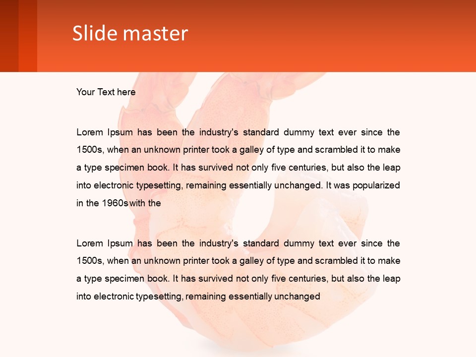 Daughter Sand Sea PowerPoint Template