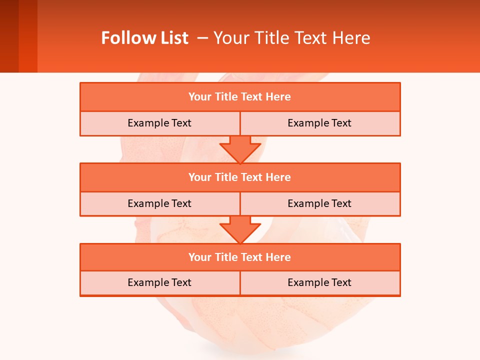 Daughter Sand Sea PowerPoint Template