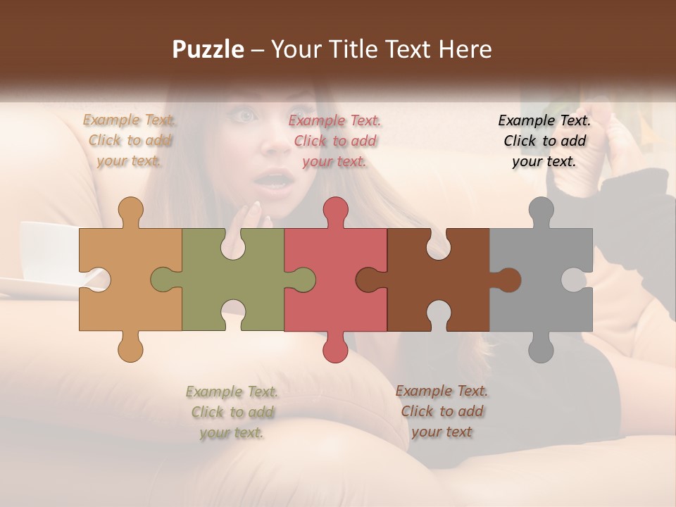 Elderly Portrait Retirement PowerPoint Template