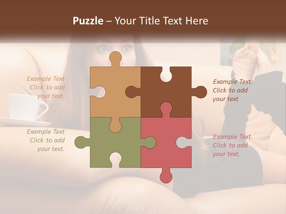 Elderly Portrait Retirement PowerPoint Template