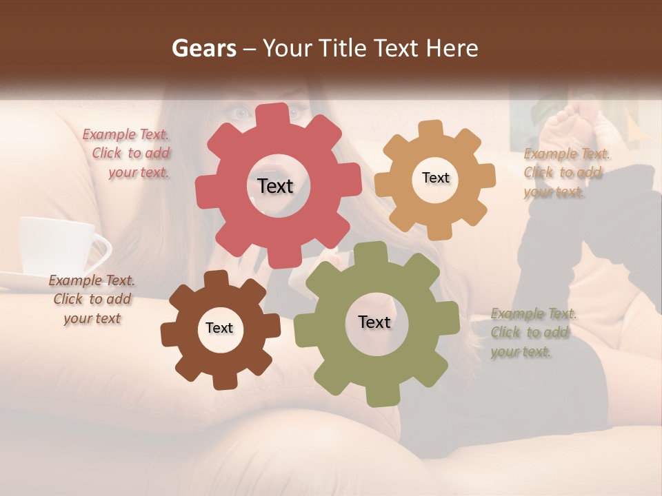 Elderly Portrait Retirement PowerPoint Template