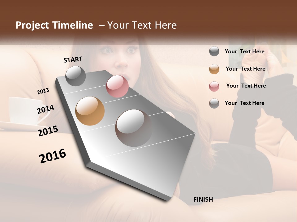 Elderly Portrait Retirement PowerPoint Template
