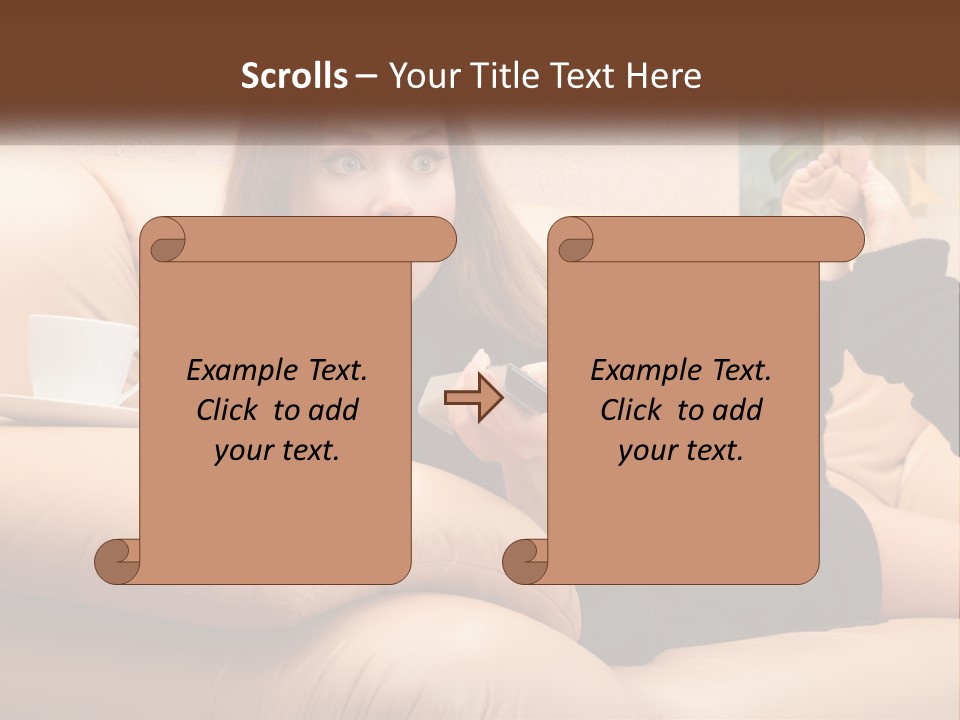 Elderly Portrait Retirement PowerPoint Template