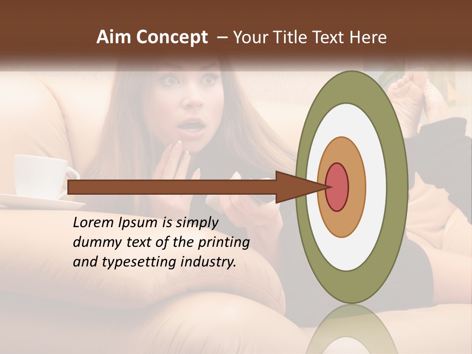 Elderly Portrait Retirement PowerPoint Template