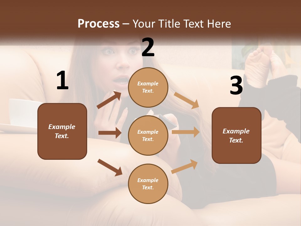 Elderly Portrait Retirement PowerPoint Template