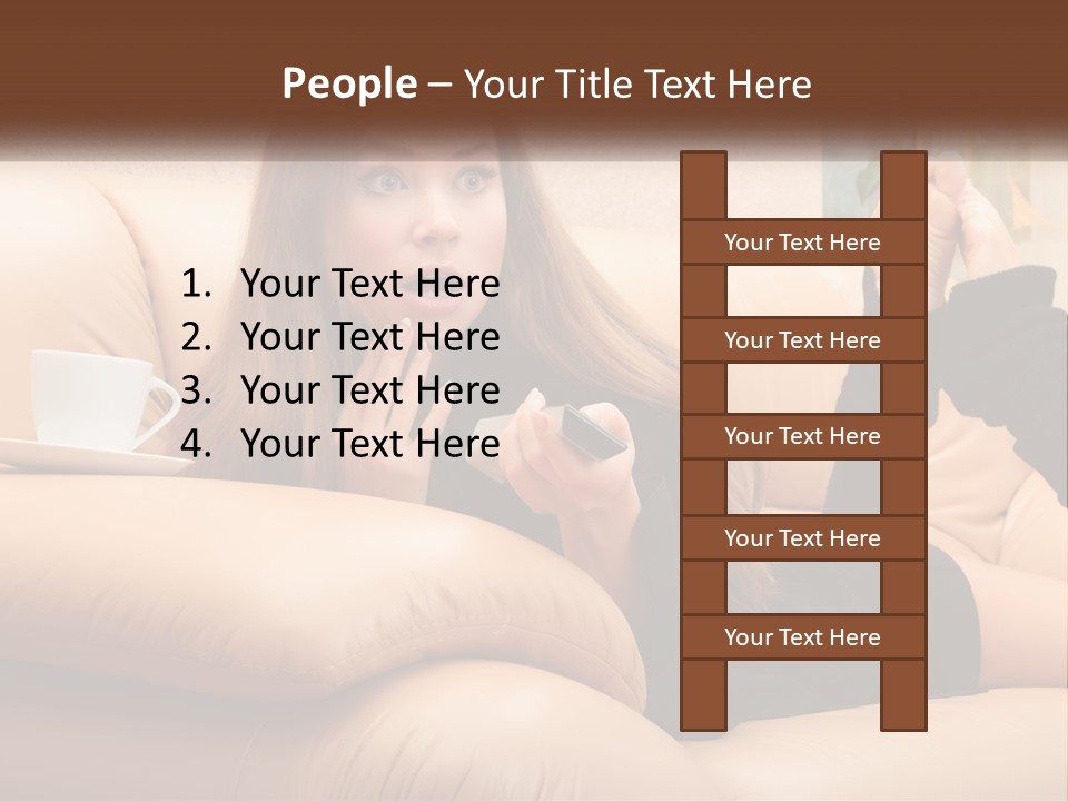 Elderly Portrait Retirement PowerPoint Template