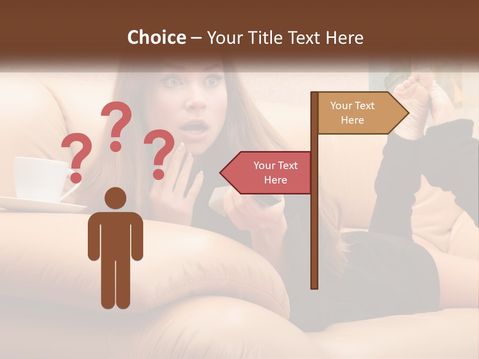 Elderly Portrait Retirement PowerPoint Template