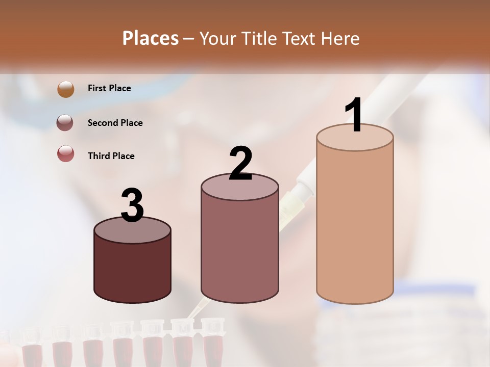 Wave Peaceful Older PowerPoint Template