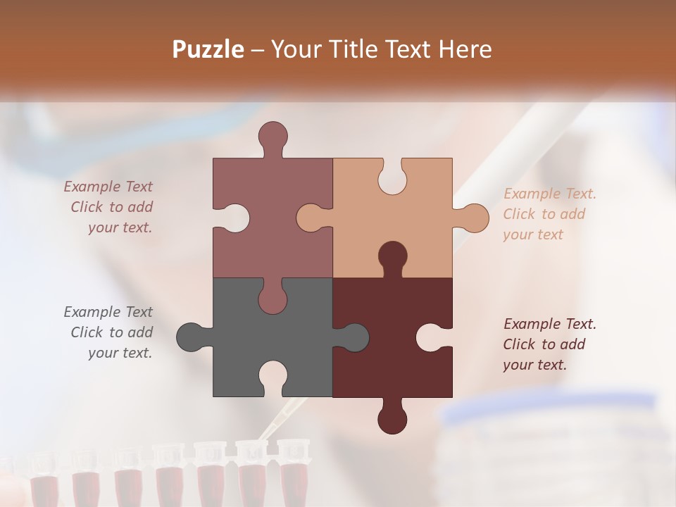 Wave Peaceful Older PowerPoint Template