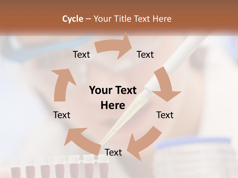Wave Peaceful Older PowerPoint Template