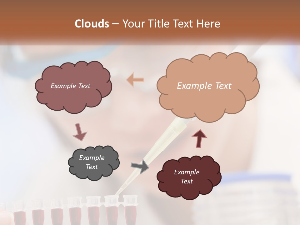 Wave Peaceful Older PowerPoint Template