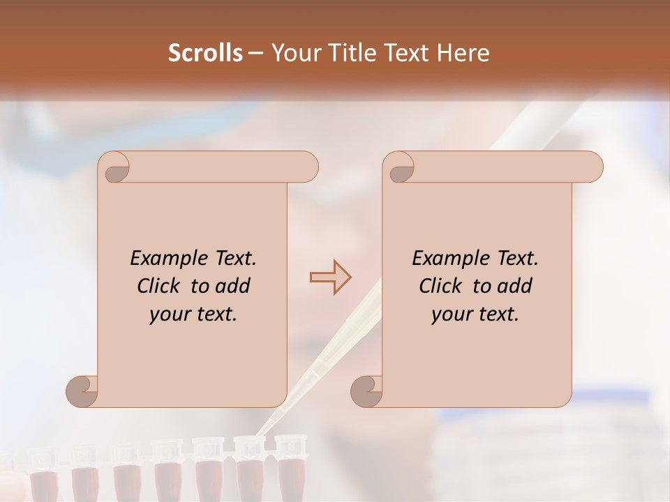 Wave Peaceful Older PowerPoint Template