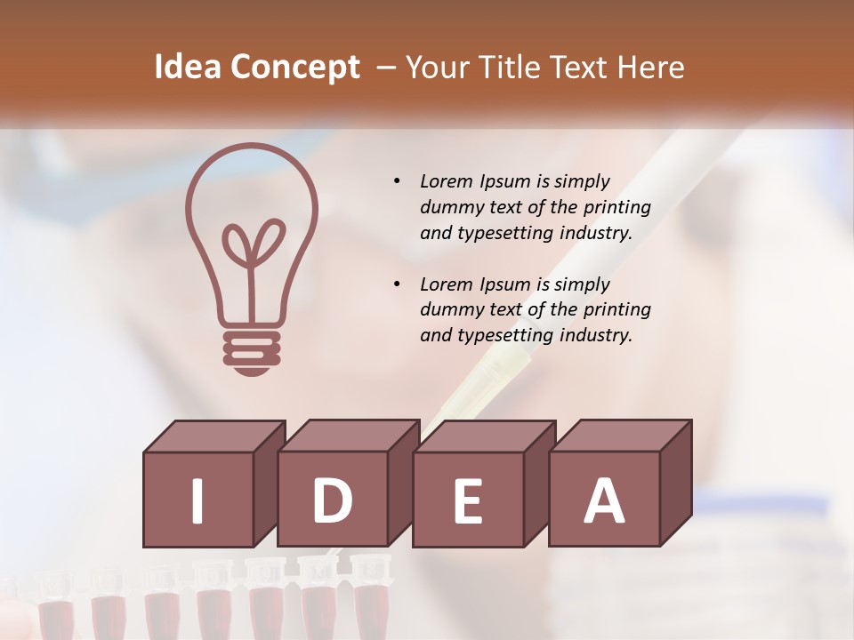 Wave Peaceful Older PowerPoint Template