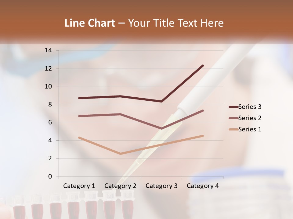 Wave Peaceful Older PowerPoint Template