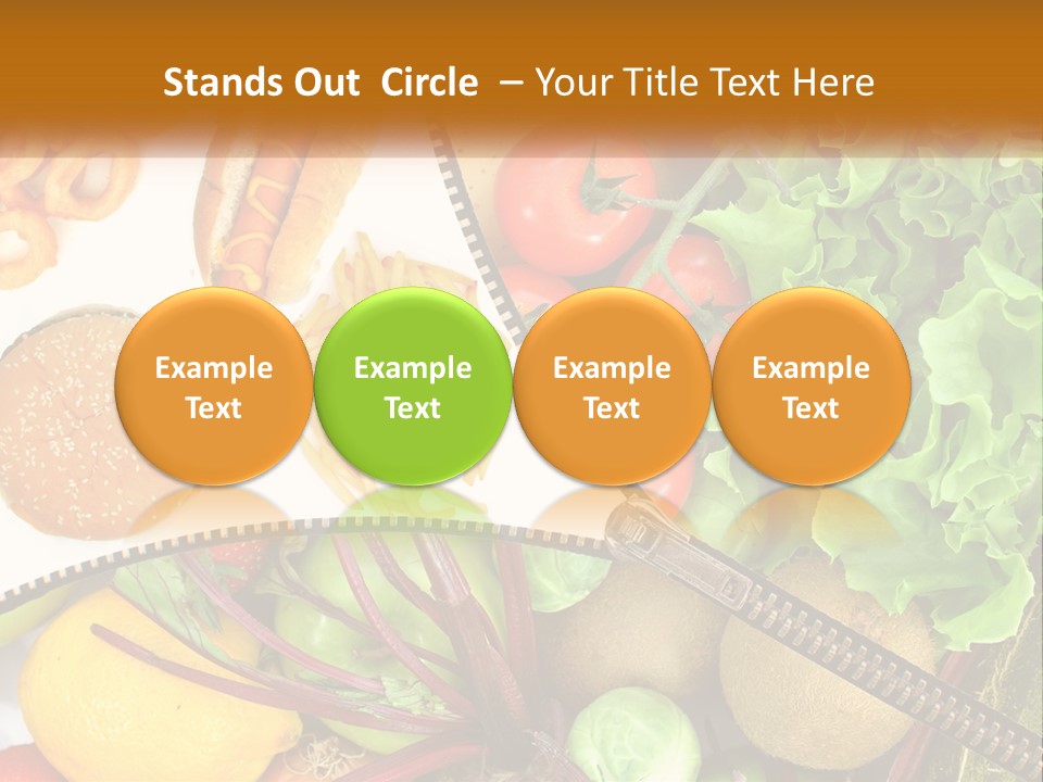 Caucasian Calm Wellness PowerPoint Template