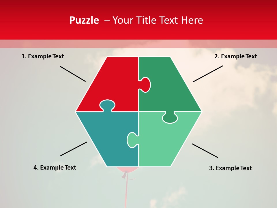 Calm Beach Sunrise PowerPoint Template