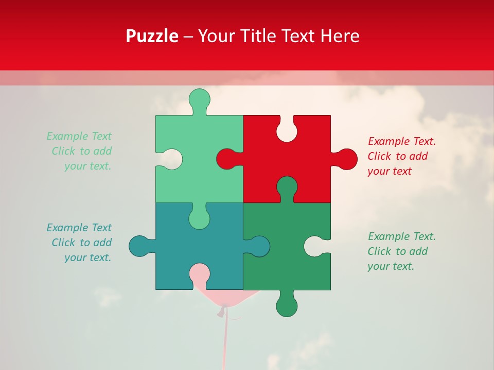 Calm Beach Sunrise PowerPoint Template