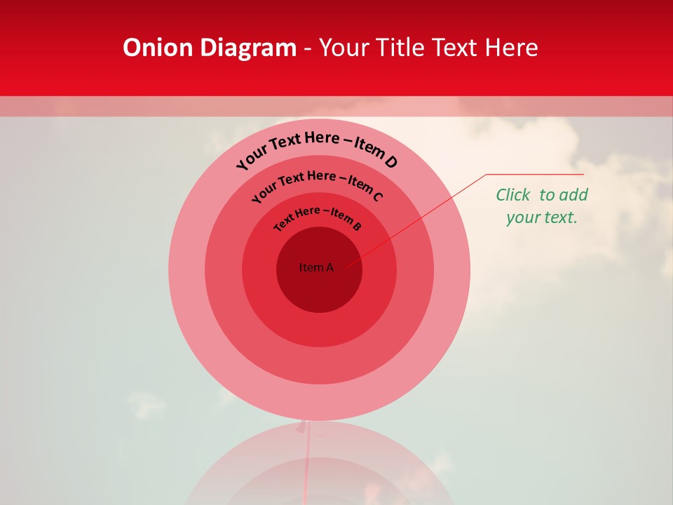 Calm Beach Sunrise PowerPoint Template