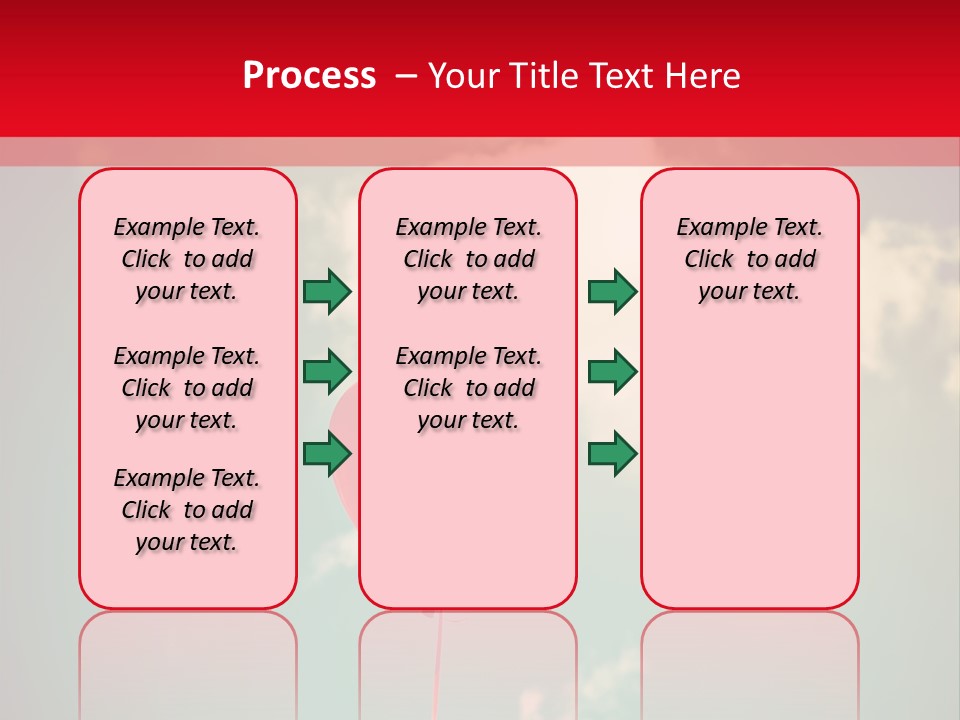 Calm Beach Sunrise PowerPoint Template