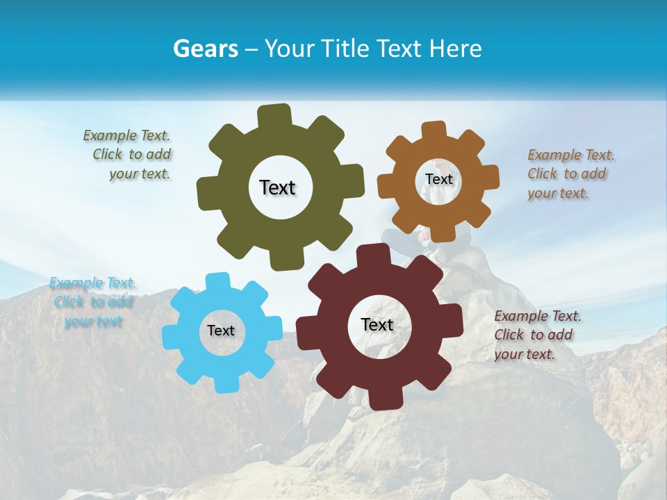 Sunset Calm Older PowerPoint Template