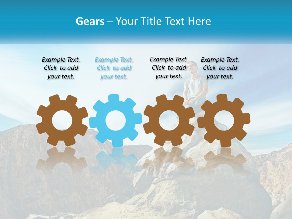 Sunset Calm Older PowerPoint Template