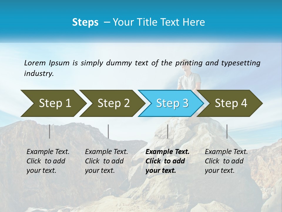 Sunset Calm Older PowerPoint Template