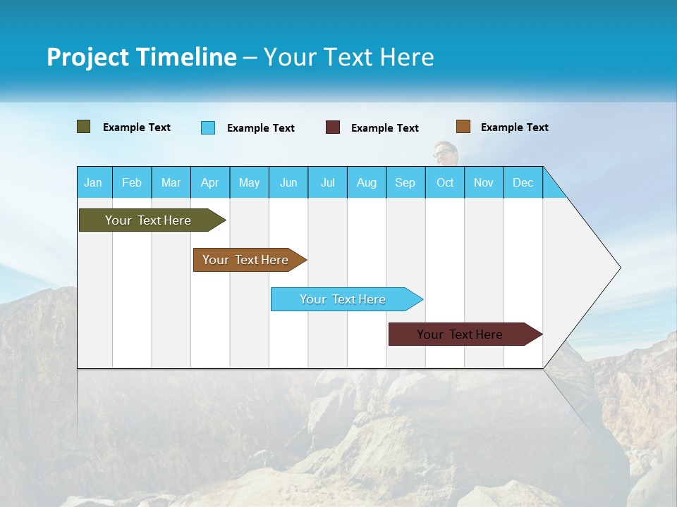 Sunset Calm Older PowerPoint Template