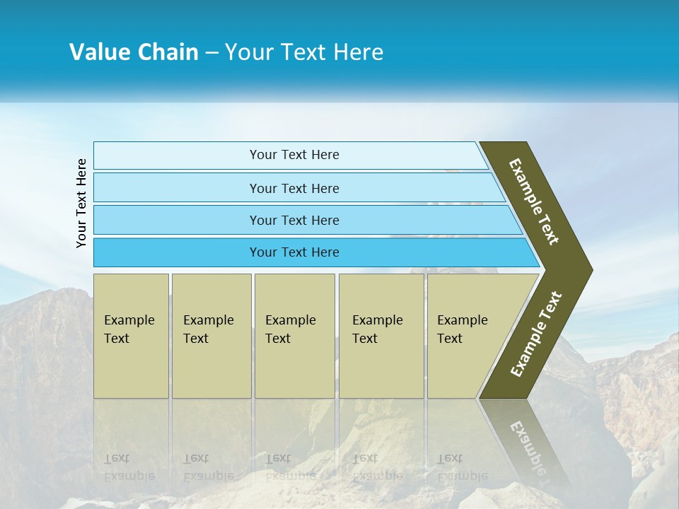 Sunset Calm Older PowerPoint Template