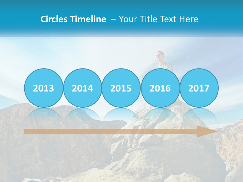 Sunset Calm Older PowerPoint Template