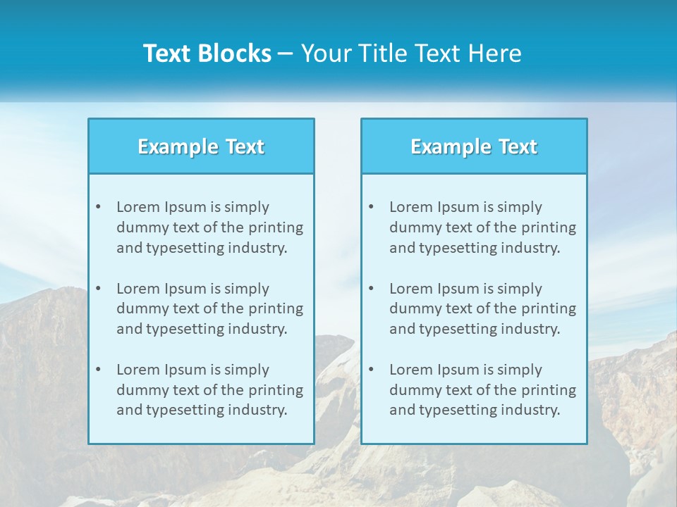 Sunset Calm Older PowerPoint Template