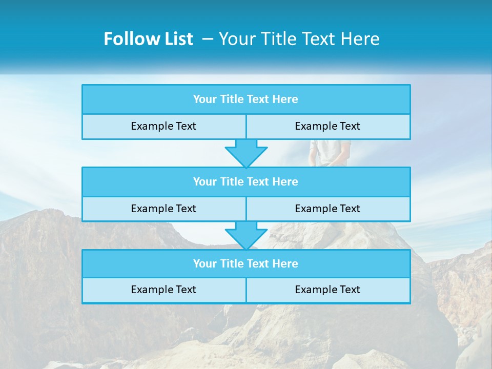 Sunset Calm Older PowerPoint Template