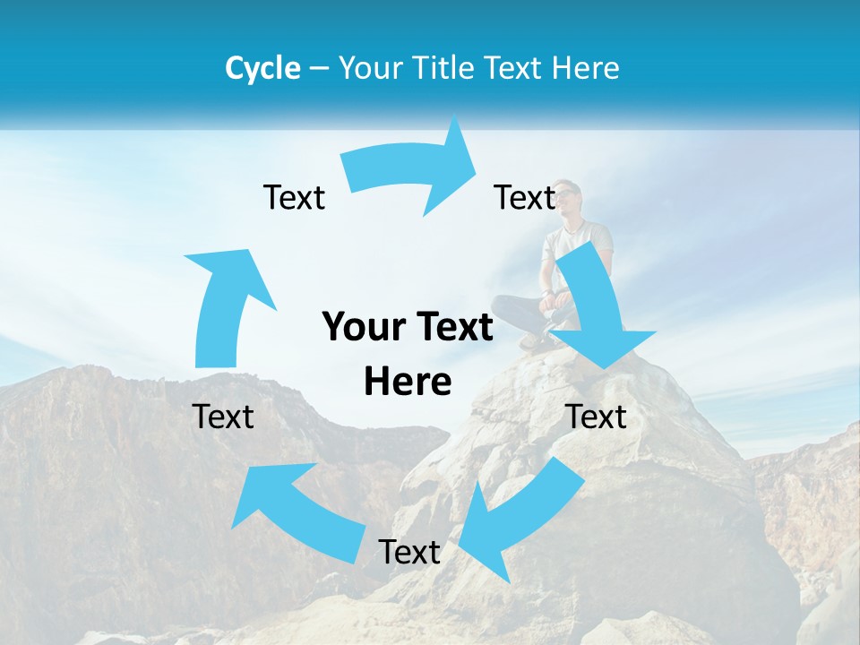 Sunset Calm Older PowerPoint Template