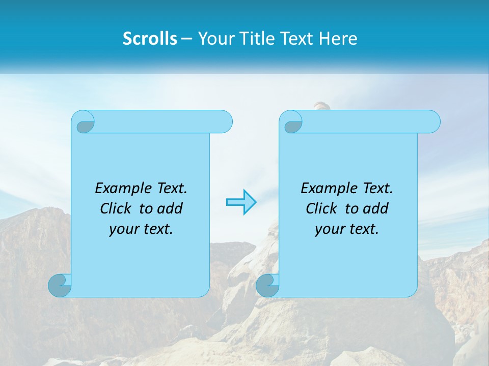 Sunset Calm Older PowerPoint Template