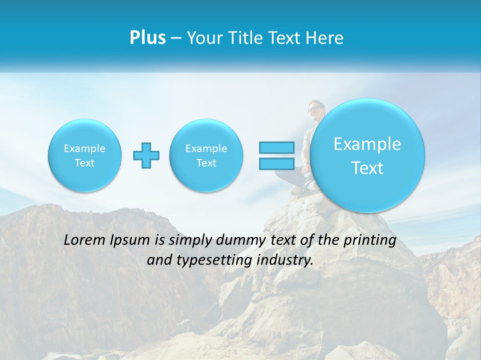 Sunset Calm Older PowerPoint Template