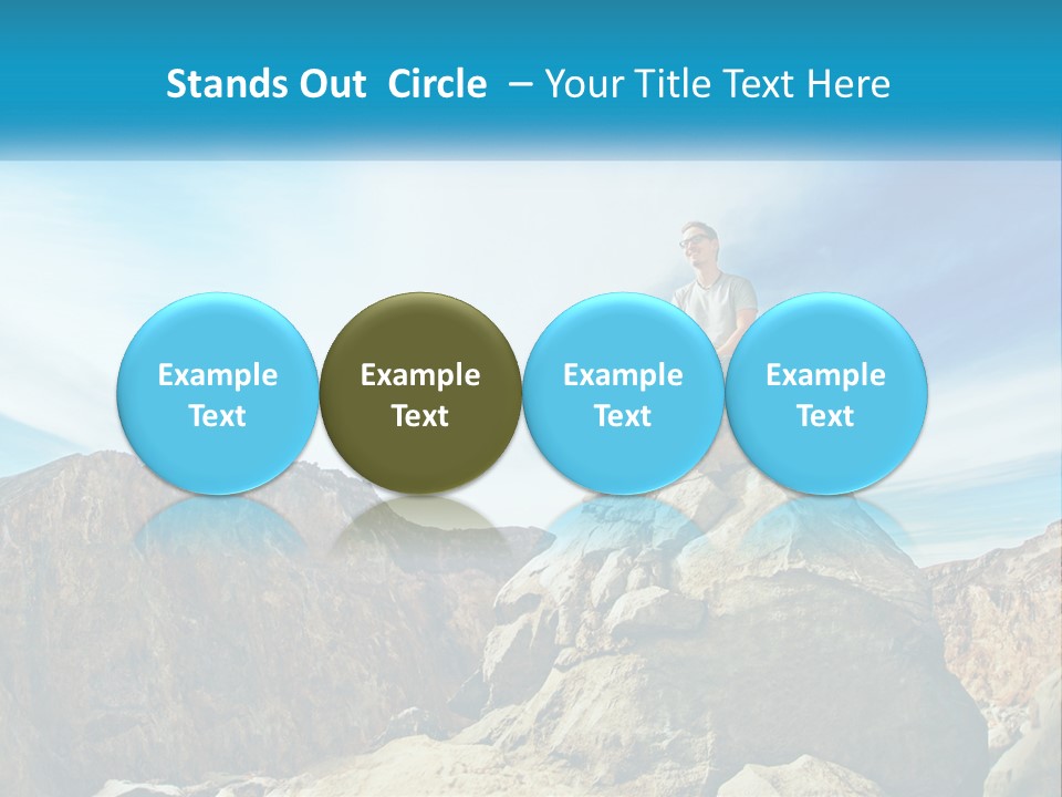 Sunset Calm Older PowerPoint Template